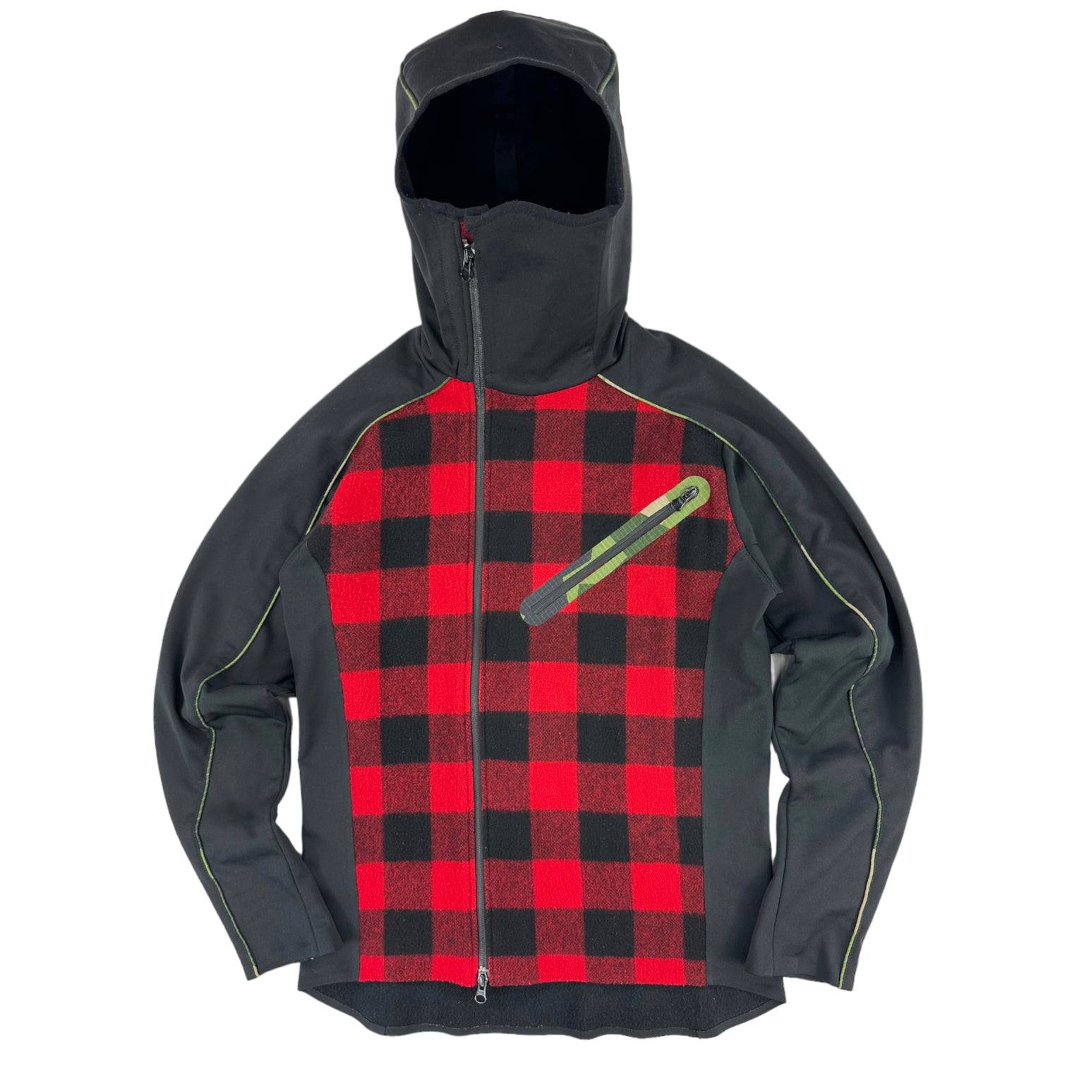 2000s Griffin Woolrich Plaid Ninja Jacket