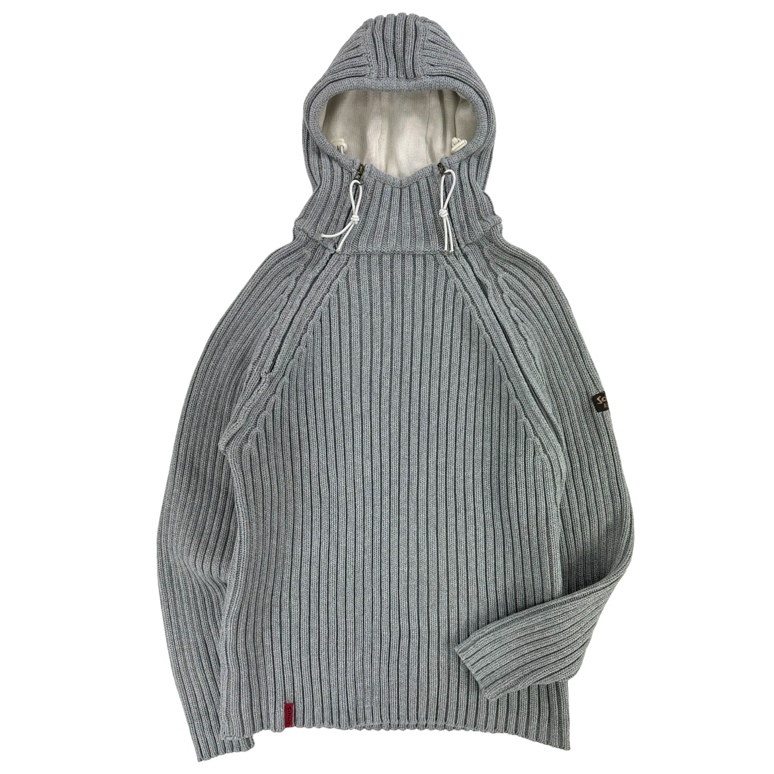 2000s Schott NYC Dual zip Balaclava Knit