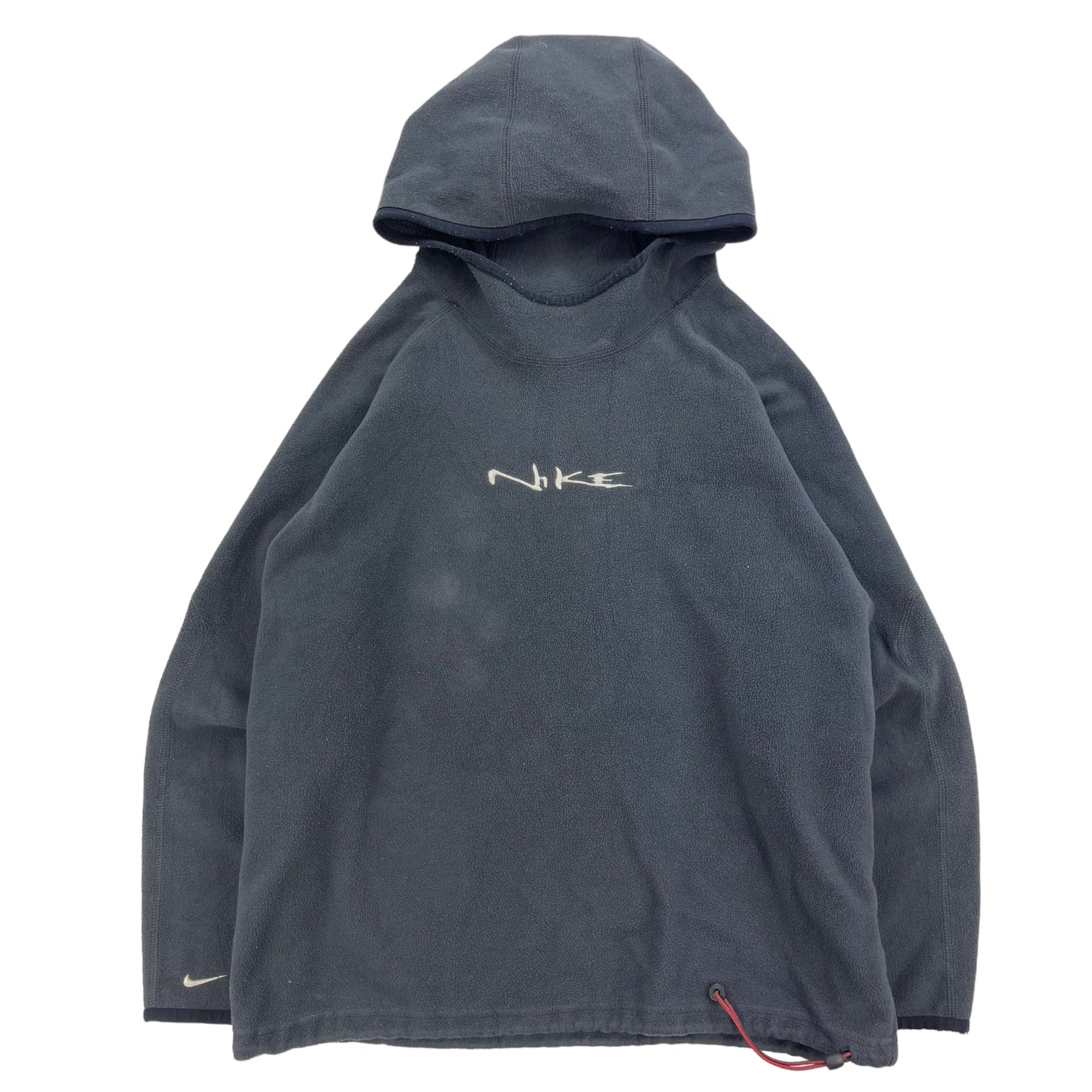 2000s Nike fleece pullover balaclava hoodie