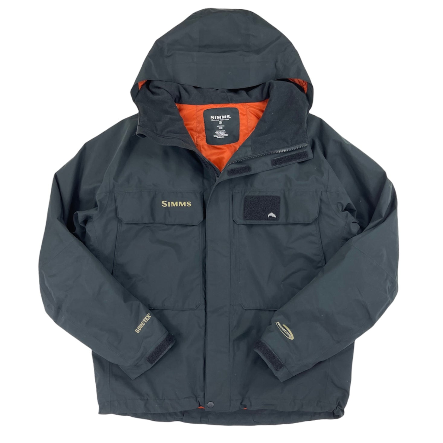 2000s Simms Primaloft Gore-tex wading jacket