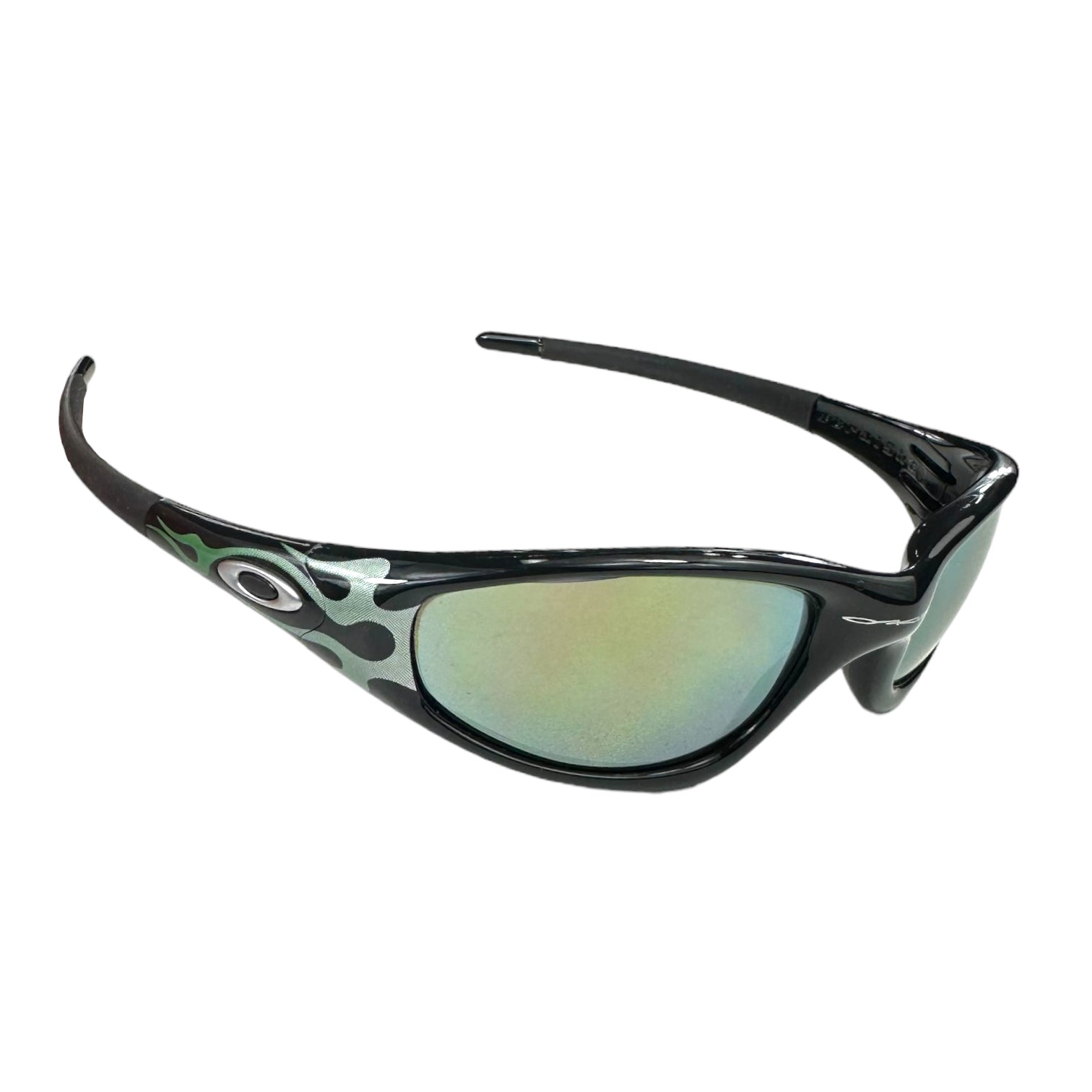2000s Oakley Straight Jacket “Flame” – insidetag