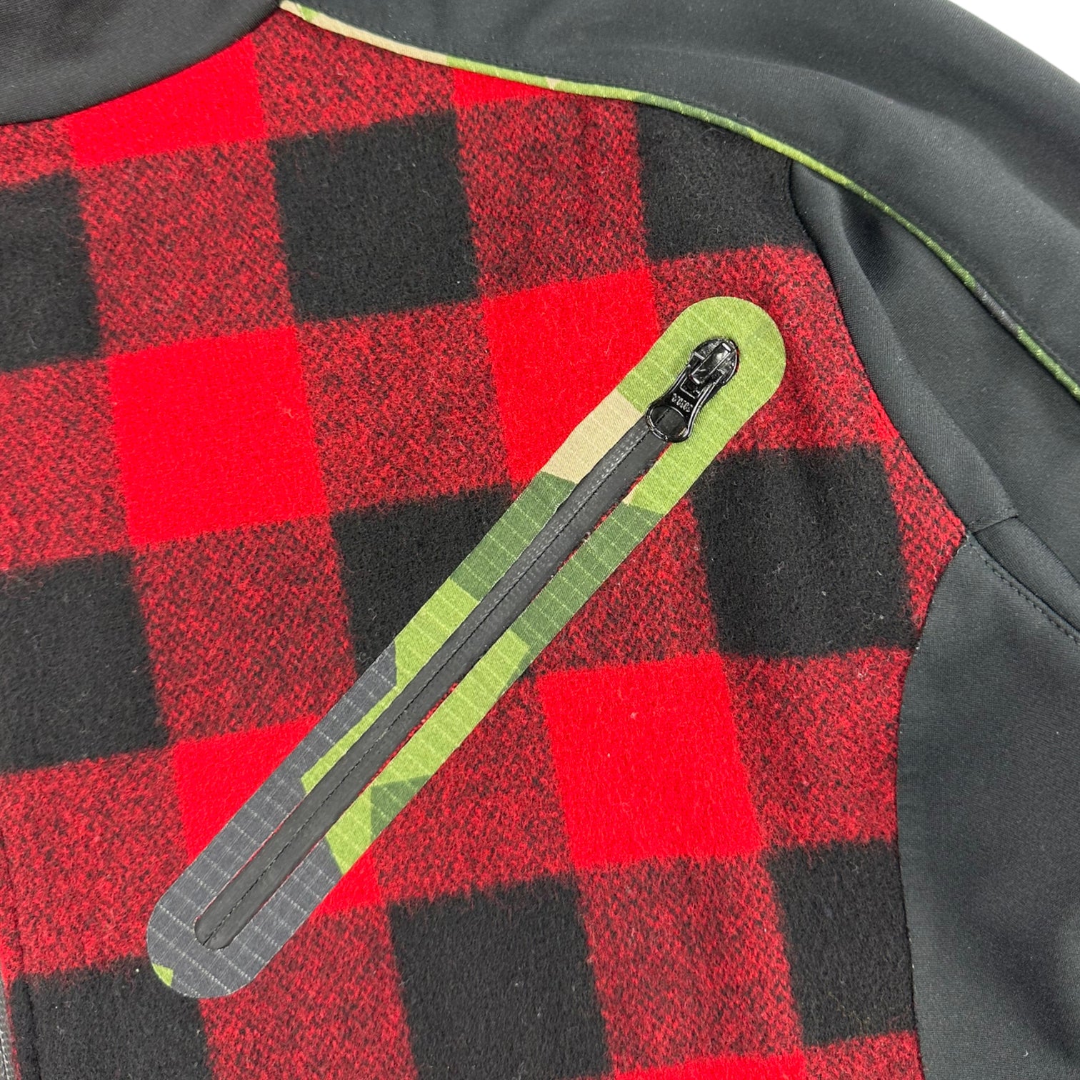 2000s Griffin Woolrich Plaid Ninja Jacket