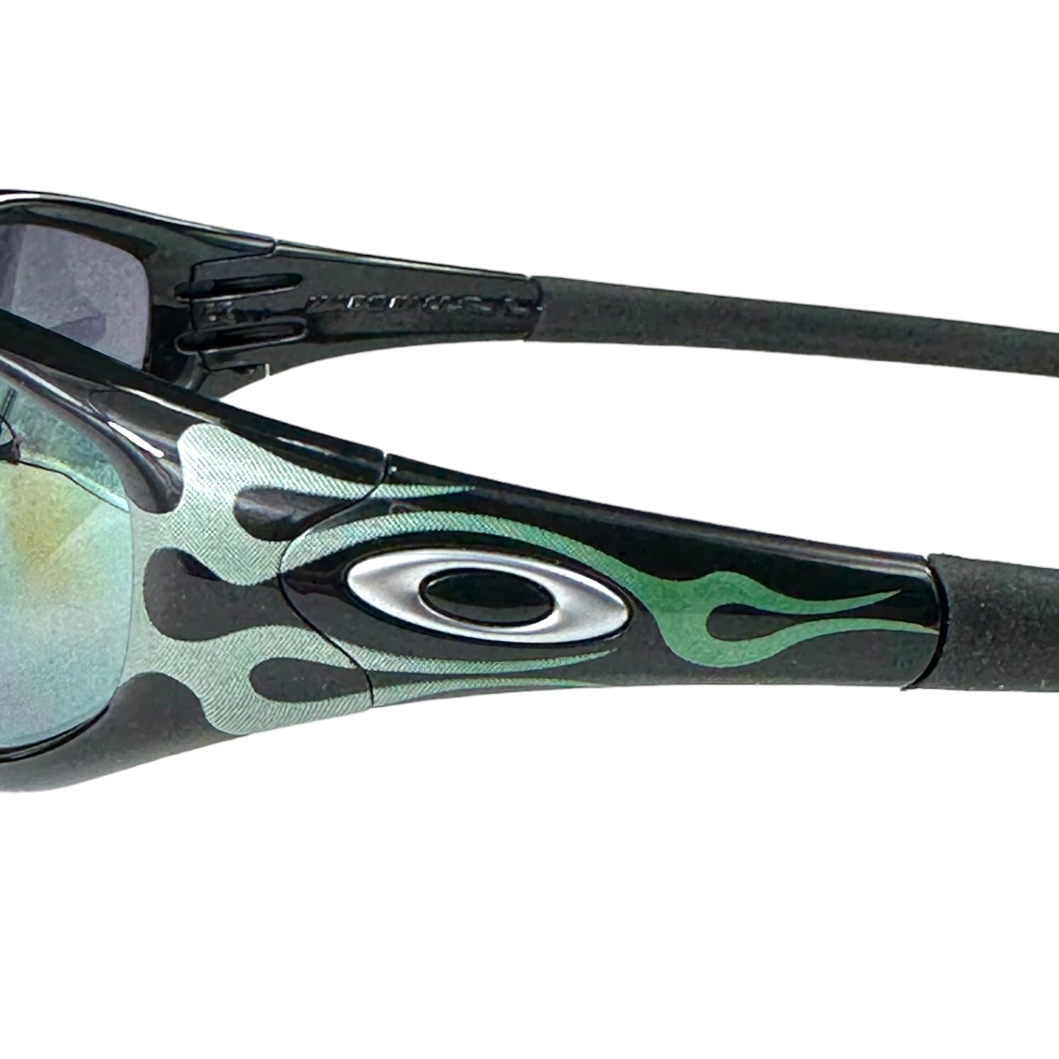 2000s Oakley Straight Jacket “Flame” – insidetag