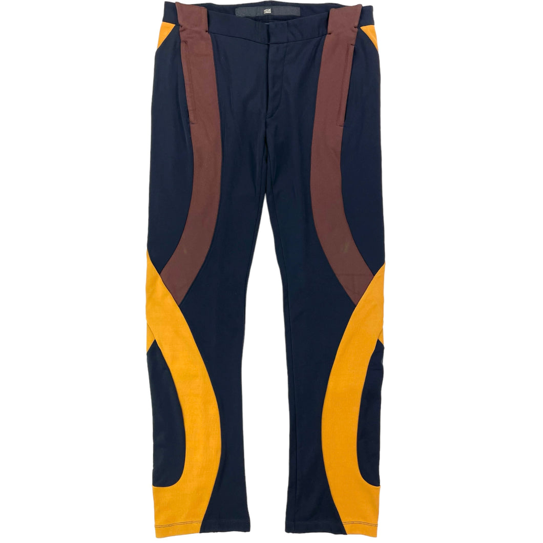 Marithè Francois Girbaud technical panelled stretch elastic nylon trousers