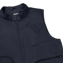 Load image into Gallery viewer, 2000s DKNY cargo pocket vest
